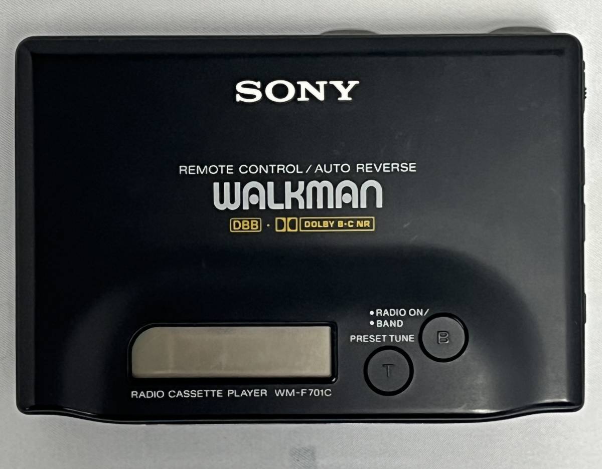 【SONY WALKMAN WM−F７０１C】 本体のみ　専用ケースあり　説明書あり　動作未確認　中古品　ジャンク品　_画像2