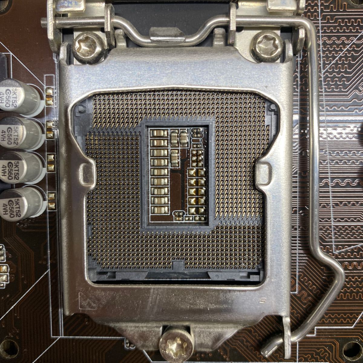 MG2-22 激安 マザーボード ASUS B85M-E LGA1150 BIOS立ち上がり確認済み ジャンクの画像7