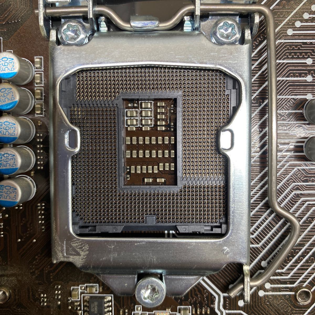 MG2-55 激安 マザーボード msi Z170-S01 LGA1151 BIOS立ち上がり確認済み ジャンク_画像7