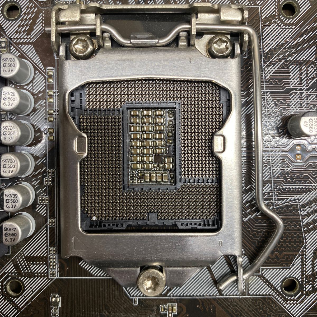 MG2-63 激安 マザーボード ASUS H110M-A LGA1151 BIOS立ち上がり確認済み ジャンクの画像7