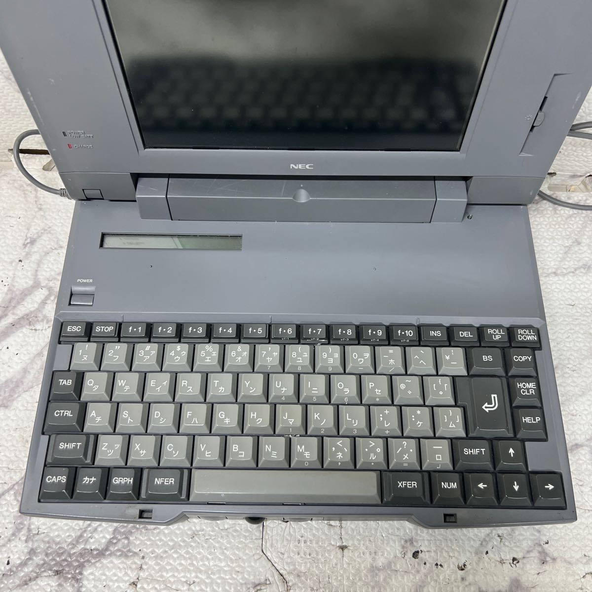 PCN98-1175 激安 PC98 ノートブック NEC PC-9821Ne340/W 通電確認済み ジャンク 同梱可能の画像3