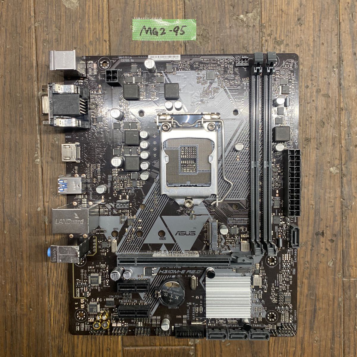 MG2-95 激安 マザーボード ASUS PRIME H310M-E R2.0 LGA1151 BIOS立ち上がり確認済み ジャンク_画像1