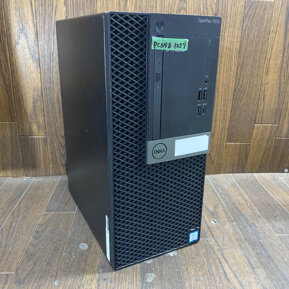 PCN98-1257 激安 デスクトップPC DELL D18M OptiPlex 7070 Tower 通電不可 HDD.メモリ.CPU欠品 ジャンク_全体傷汚れあり