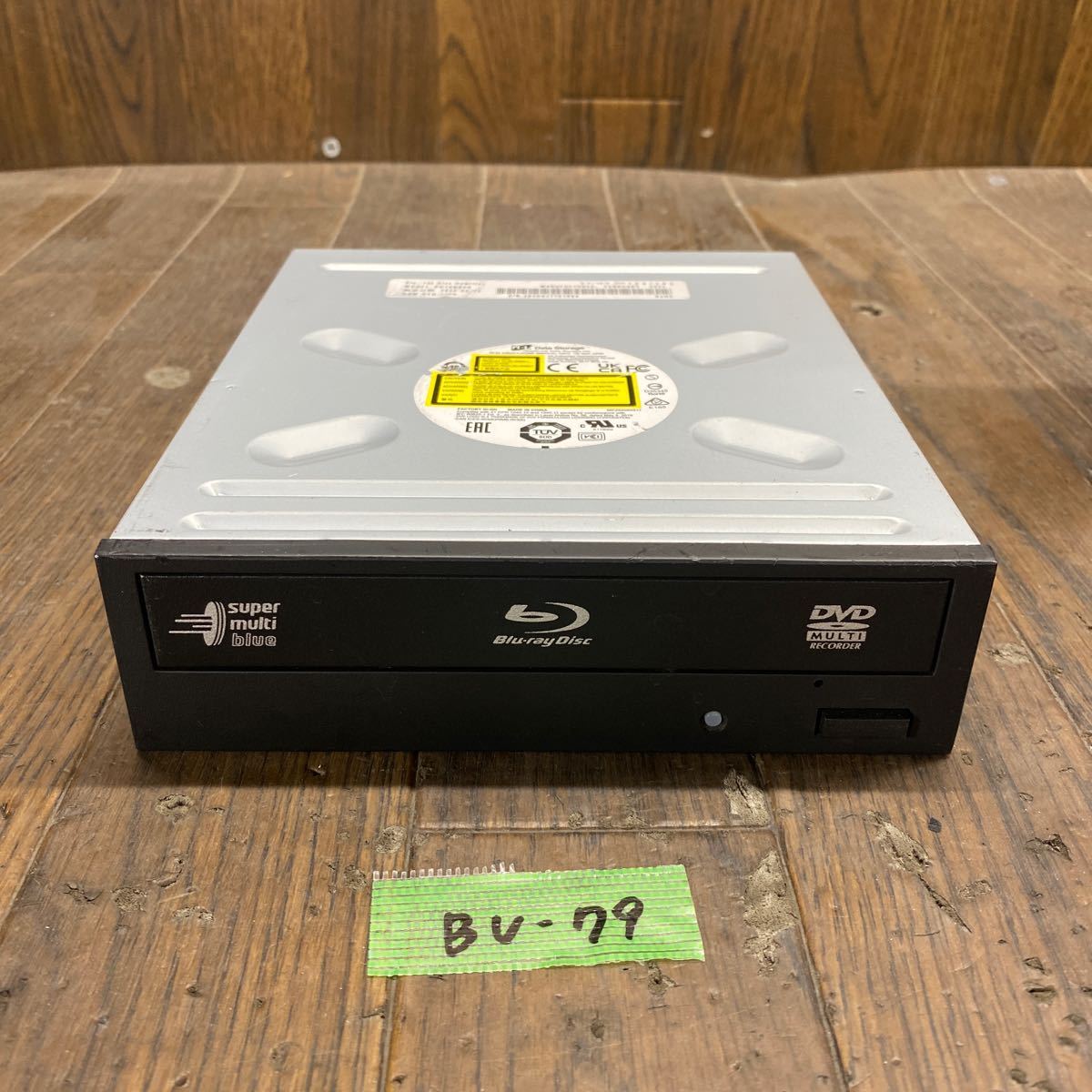BV-79 激安 Blu-ray ドライブ DVD デスクトップ用 Hitachi-LG H.L Data Storage BH16NS58 2022年製 Blu-ray、DVD再生確認済み 中古品_画像1