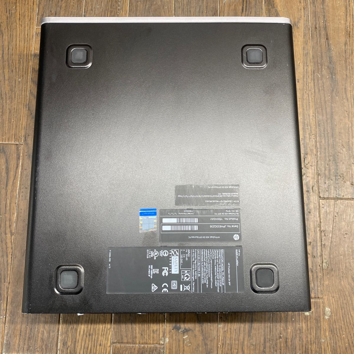 PCN98-1280 激安 デスクトップPC HP ProDesk 400 G4 SFF TPC-P064-SF BIOS立ち上がり確認済み HDD.メモリ.CPU欠品 ジャンク_画像9