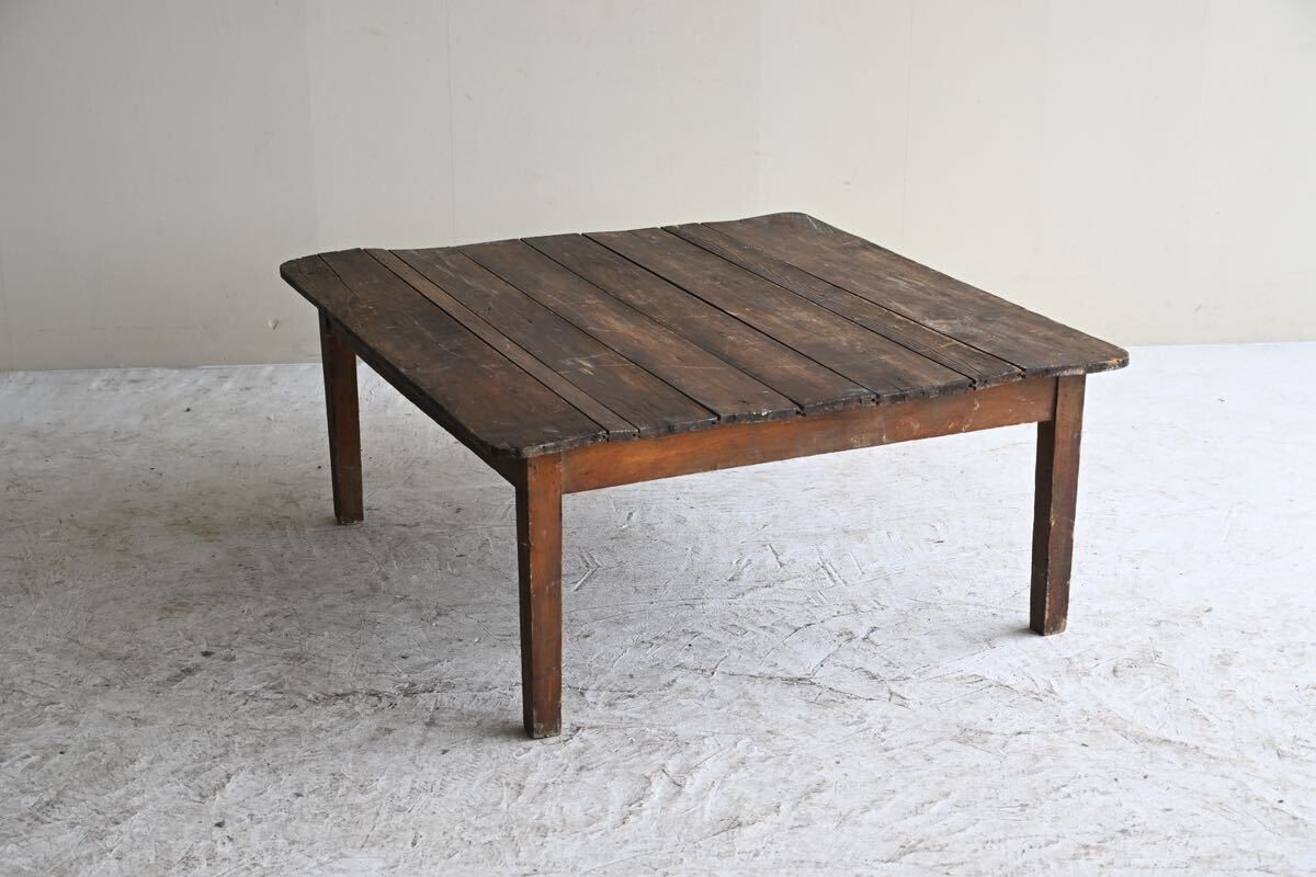 数々の賞を受賞 古材 古家 無垢材 古木 作業台 ベンチ ローテーブル