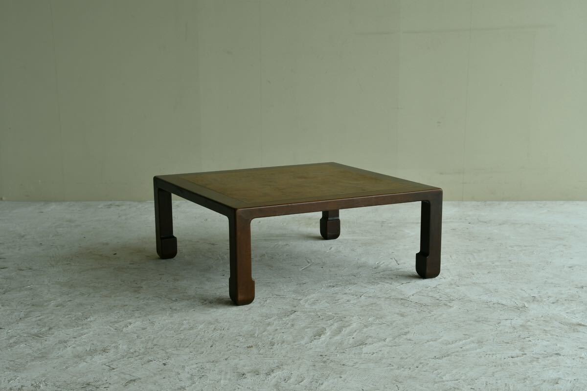 あなたにおすすめの商品 タ荷M0965◇天板W203,5cm×D44cm◇アンティーク◇特大◇大きい一 座卓、ちゃぶ台