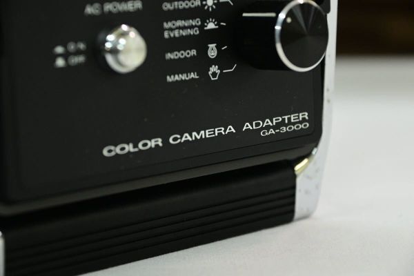 【美品】Victor GA 3000 COLOR VIDEO CAMERA VL 50 ヴィクター アダプター_画像4