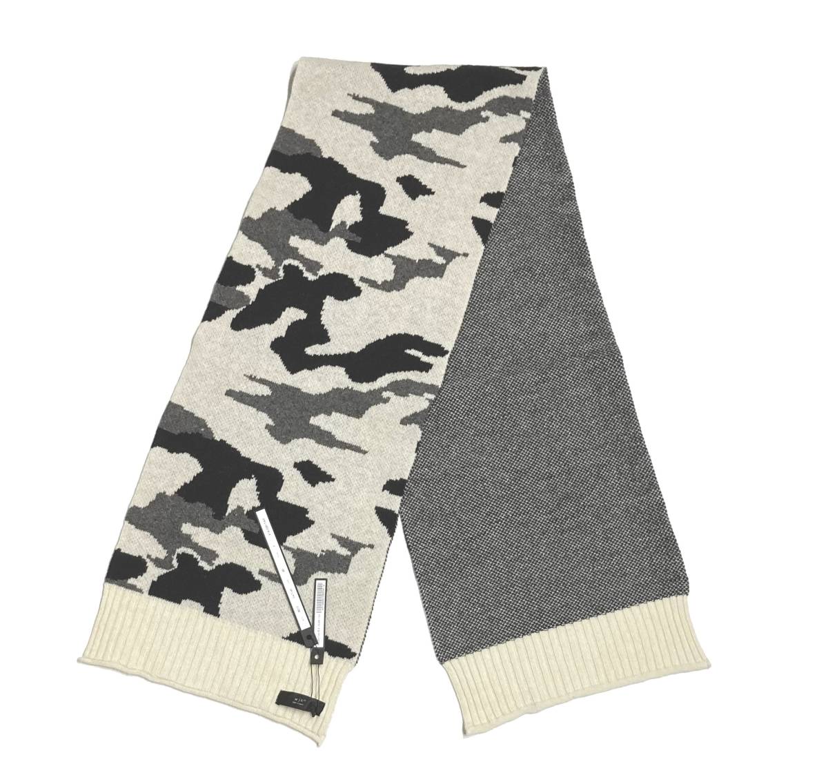 新品2万超 限定モデル　wjk powder camo muffler　カモ マフラー ストール　　　　　　　AKM ジュンハシモト 1piu1uguale3_画像3