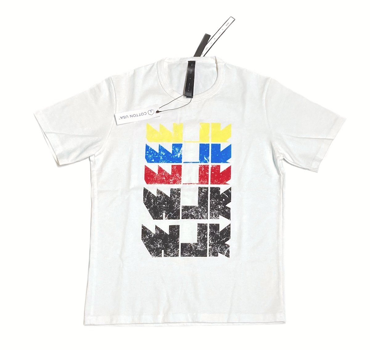 22SS 新品　wjk logo print Tee　Tシャツ　　　　　AKM ジュンハシモト 1piu1uguale3_画像2