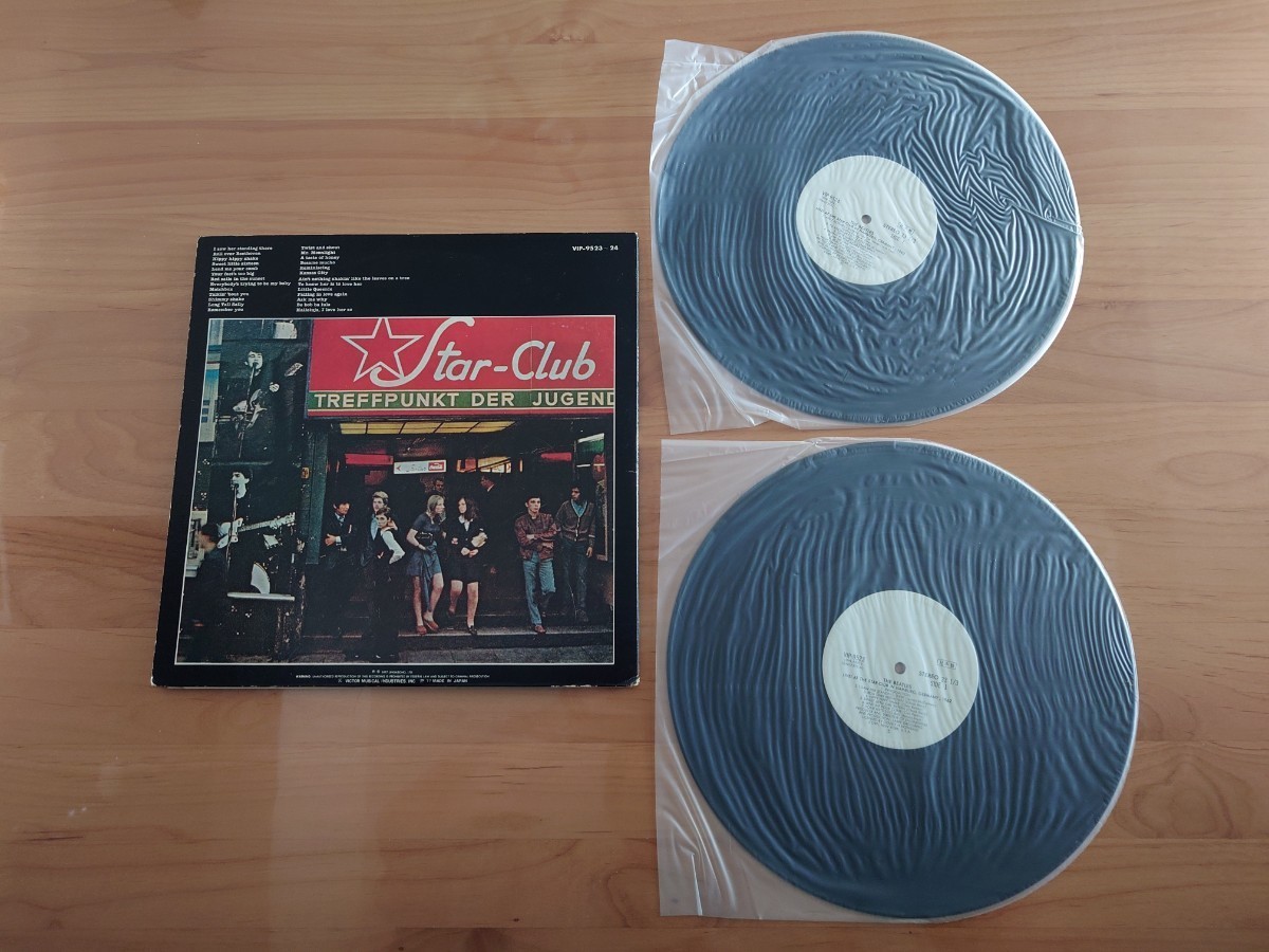 ★ビートルズ BEATLES ★LIVE！AT THE STAR-CLUB IN HAMBURG, GERMANY 1962★見本盤★PROMO★SAMPLE★Rare Item★中古LP★2枚組★激レア_画像5