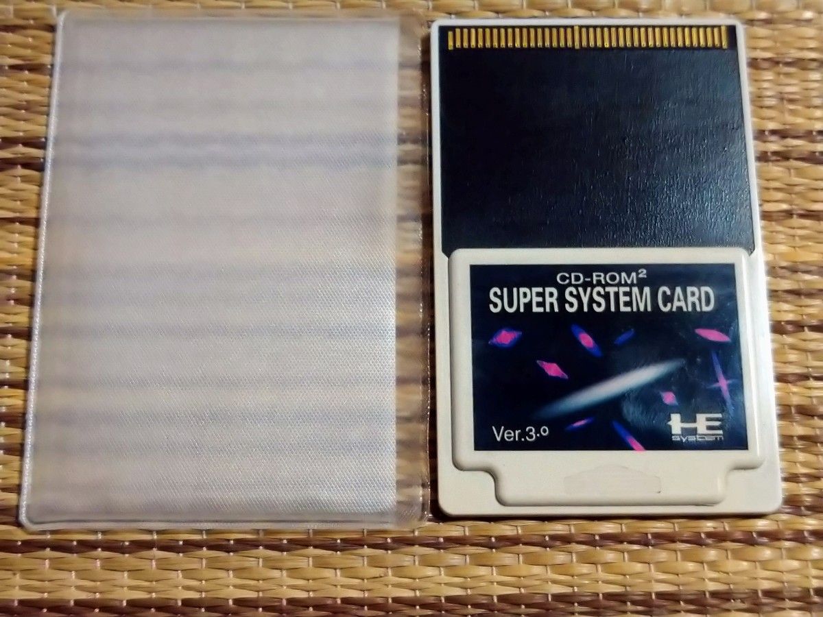 PCE PCエンジン CD-ROM2 スーパーシステムカード Ver.3.0 SUPER PCE PCエンジン CD-ROM2 スーパーシステムカード Ver.3.0 SUPER