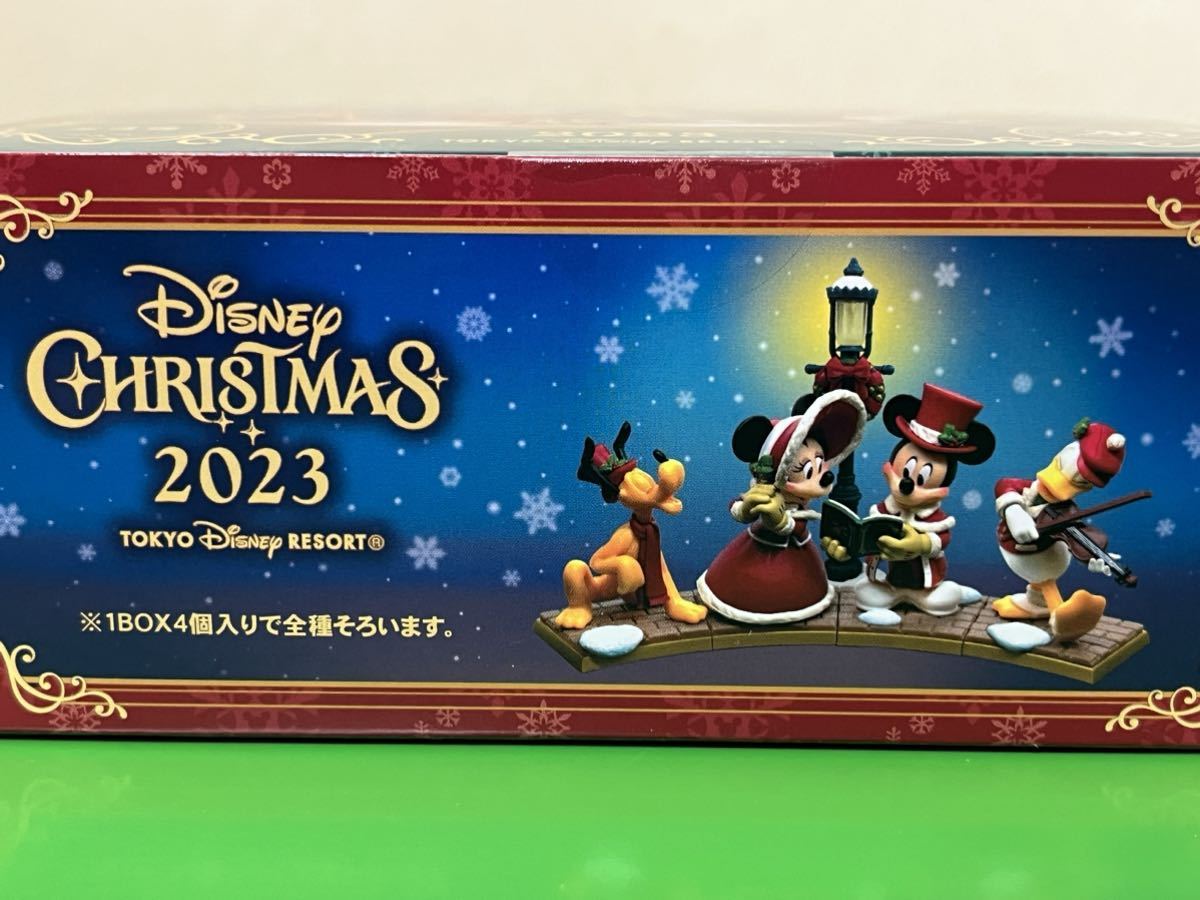 ディズニークリスマス 2023 ミニチュアフィギュア ミッキー フィギュア 4種 コンプリート Disney 東京ディズニーリゾート ドナルド ミニー_画像4