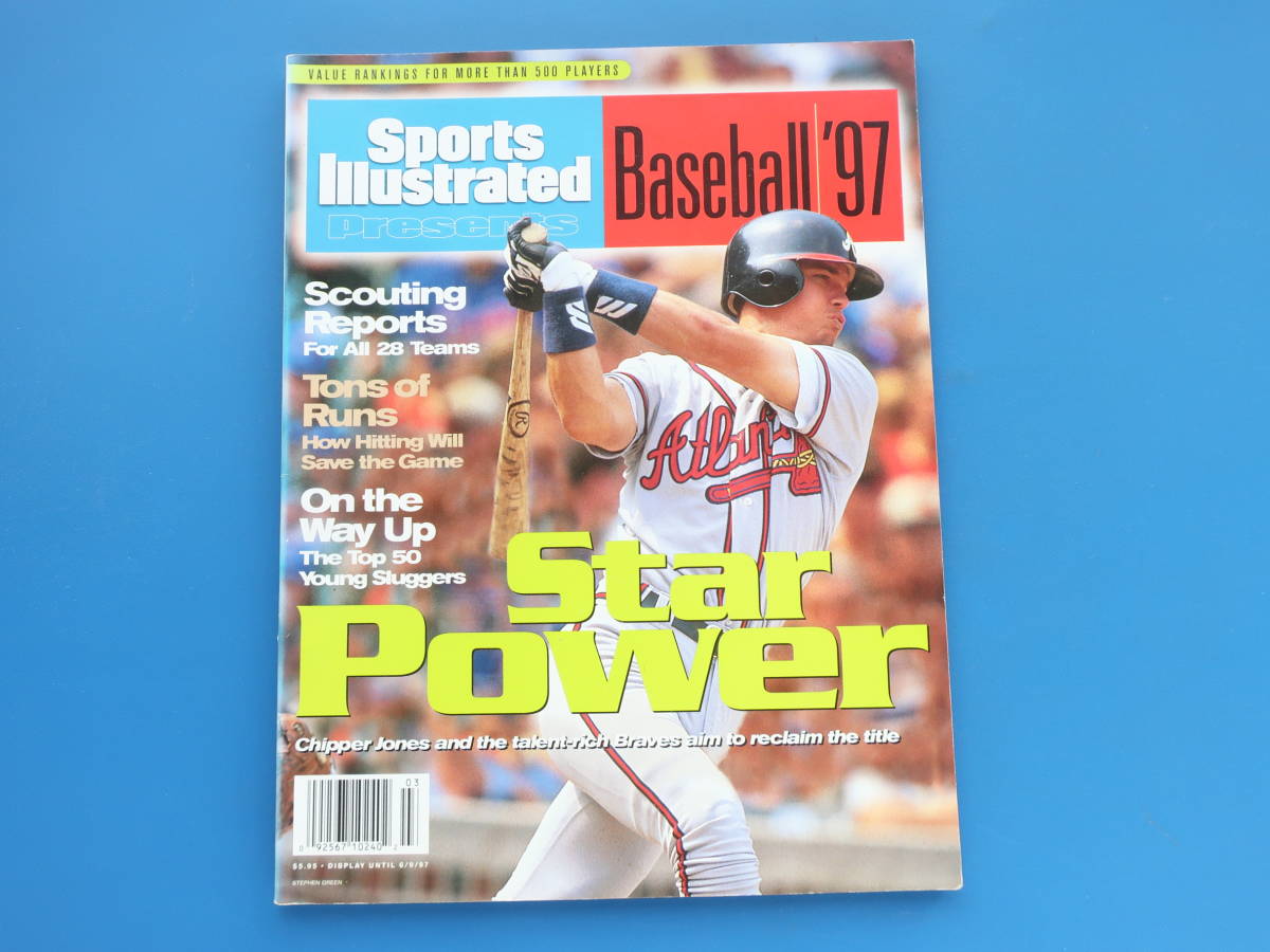 洋書 スポーツイラストレイテッド Sports Illustrated/特集:ベースボール'97 スターパワー.1997年 MLB 大リーグ他/アメリカスポイラ/SI誌_画像1