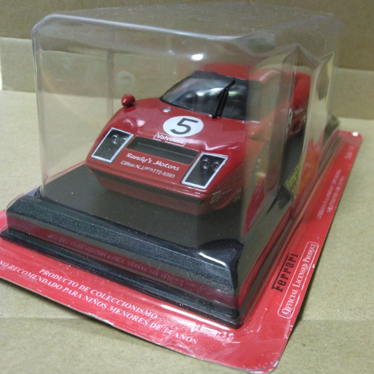 1/43 アシェット 公式フェラーリF1コレクション フェラーリ 365 GT4 BB 24h デイトナ Daytona 1978 ♯5 Ferrari レーシング 旧車 ミニカー_画像2