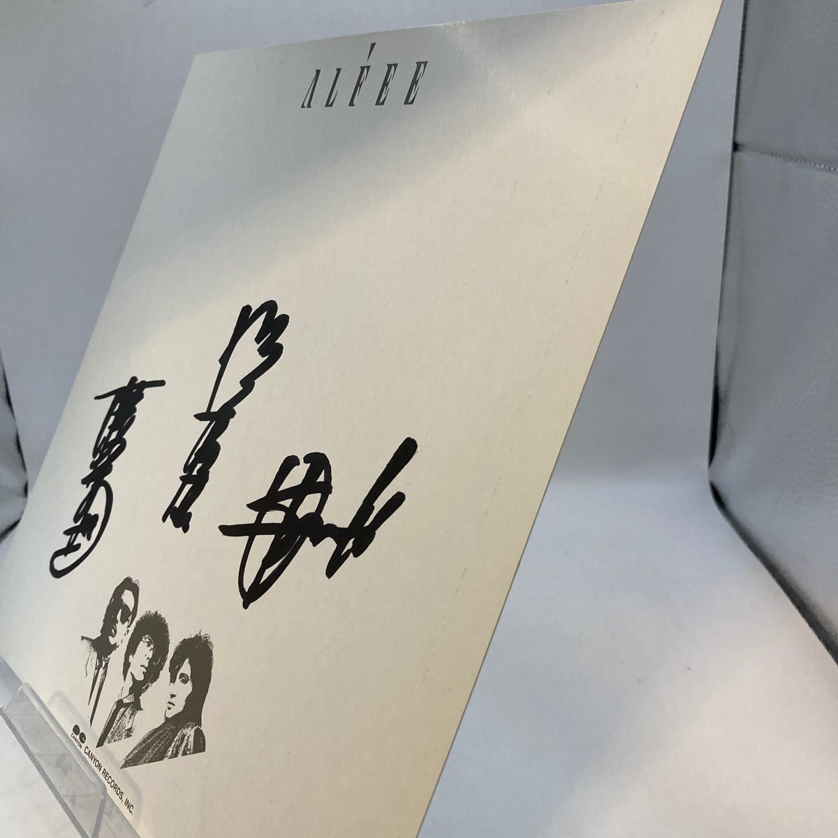 THE ALFEE/アルフィー 桜井賢/坂崎幸之助/高見沢俊彦 サイン色紙 THE ALFEE/アルフィー 桜井賢/坂崎幸之助/高見沢俊彦 サイン色紙
