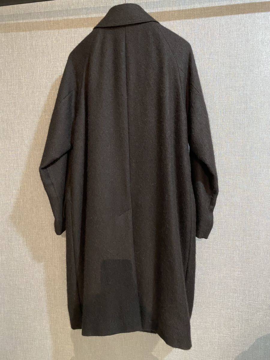 [ beautiful goods ]2021AW MARKAWAREla gran Mac coat alpaca stole Cross ma-ka wear 