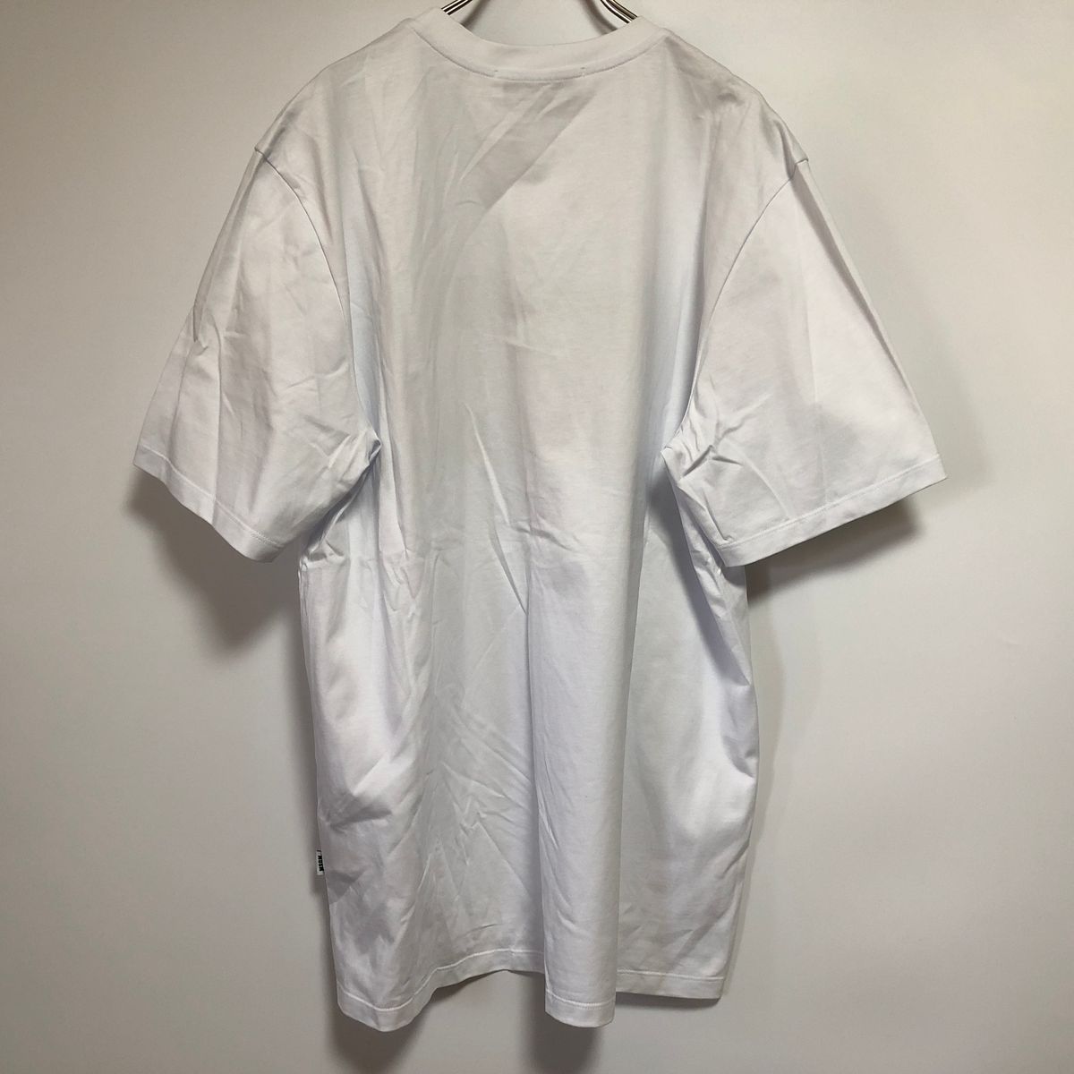 MSGM 新品 国内正規品 ロゴ Tシャツ 半袖 メンズ レディース ホワイト サイズM