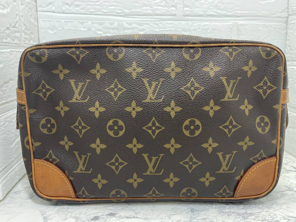 LOUIS VUITTON ルイヴィトン M51845 セカンドバッグ コンピエーニュ28 モノグラム 884SL USED_画像2