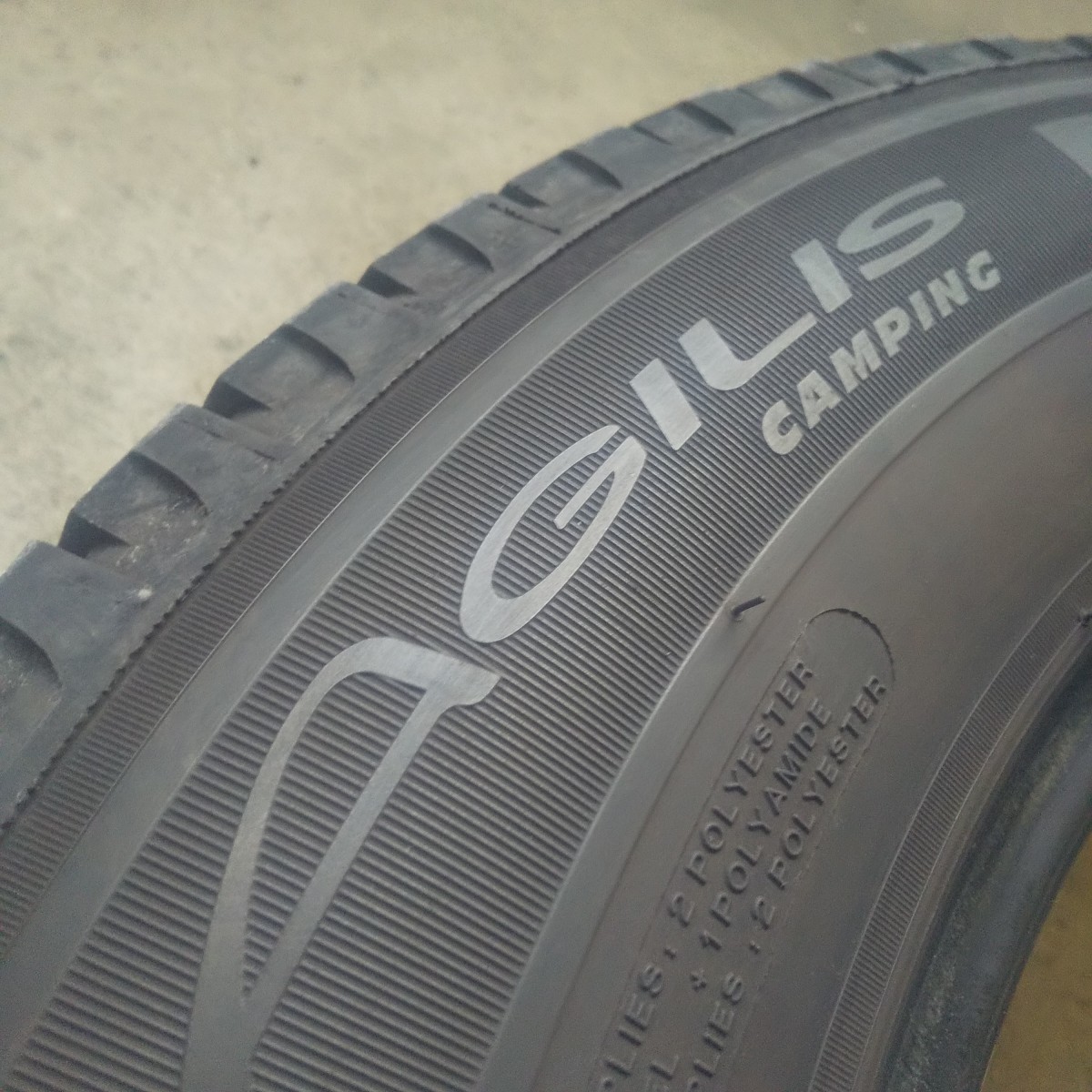 ミシュラン 215/70R15CP 109Q LT AGILIS CAMPING 4本 2019年 タイヤ ハイエース キャラバン キャンピング 215/70/15 215-70-15 215/70R15_画像10