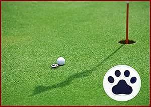 【インボイス制度対応済】Green Life ゴルフ マーカー 肉球 マグネット式 ハットクリップ3個セッ_画像5