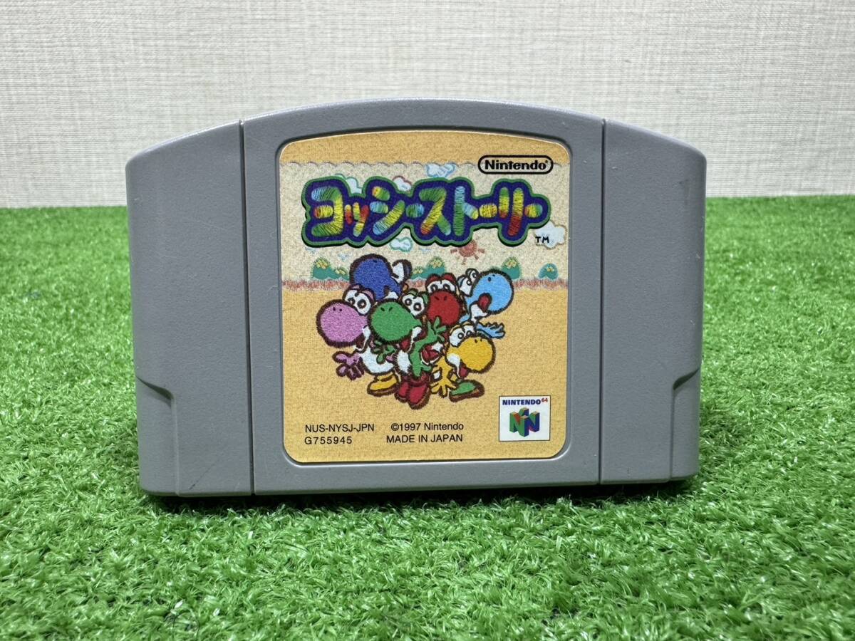 （M492)Nintendo 64 ソフト まとめ売り 5本 ジャンク 未チェック ポケモン マリオテニス ヨッシーの画像3