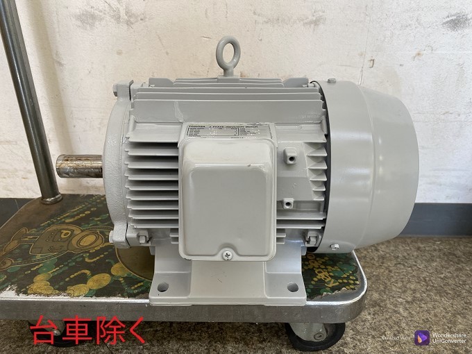 B023【引取歓迎/静岡】TOSHIBA 2.2kW 6P 400V 50Hz TYPE IK FORM FBKA21 東芝産業機器システム 三相 インダクションモーター 未使用品