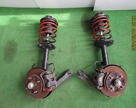 GX71 Toyota Cresta front strrut left right set used *060209rs