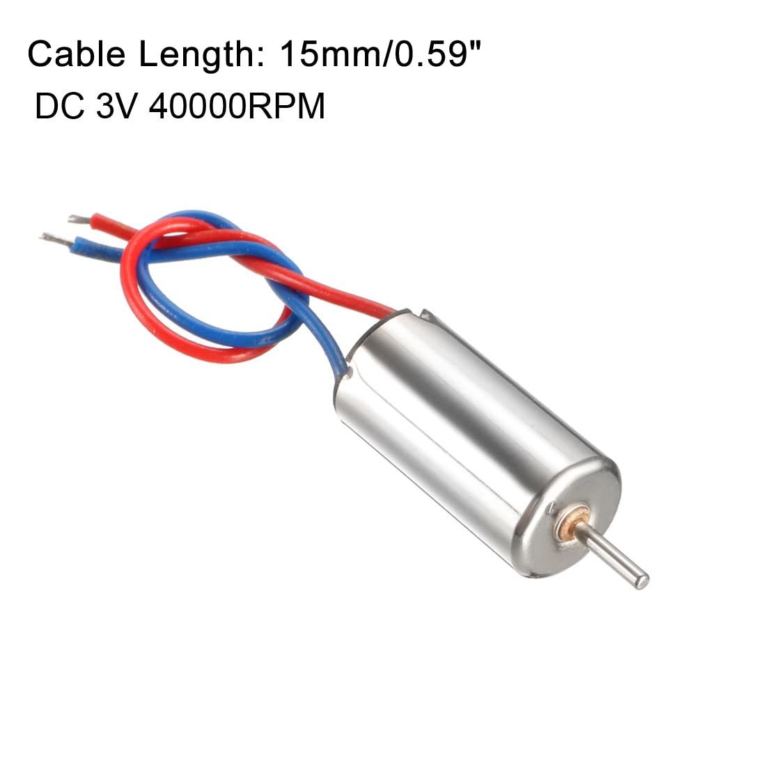 マイクロ振動モーター シリンダーマイクロ振動モーター 6x12mm DC 3V 40000RPM 4個入り_画像2