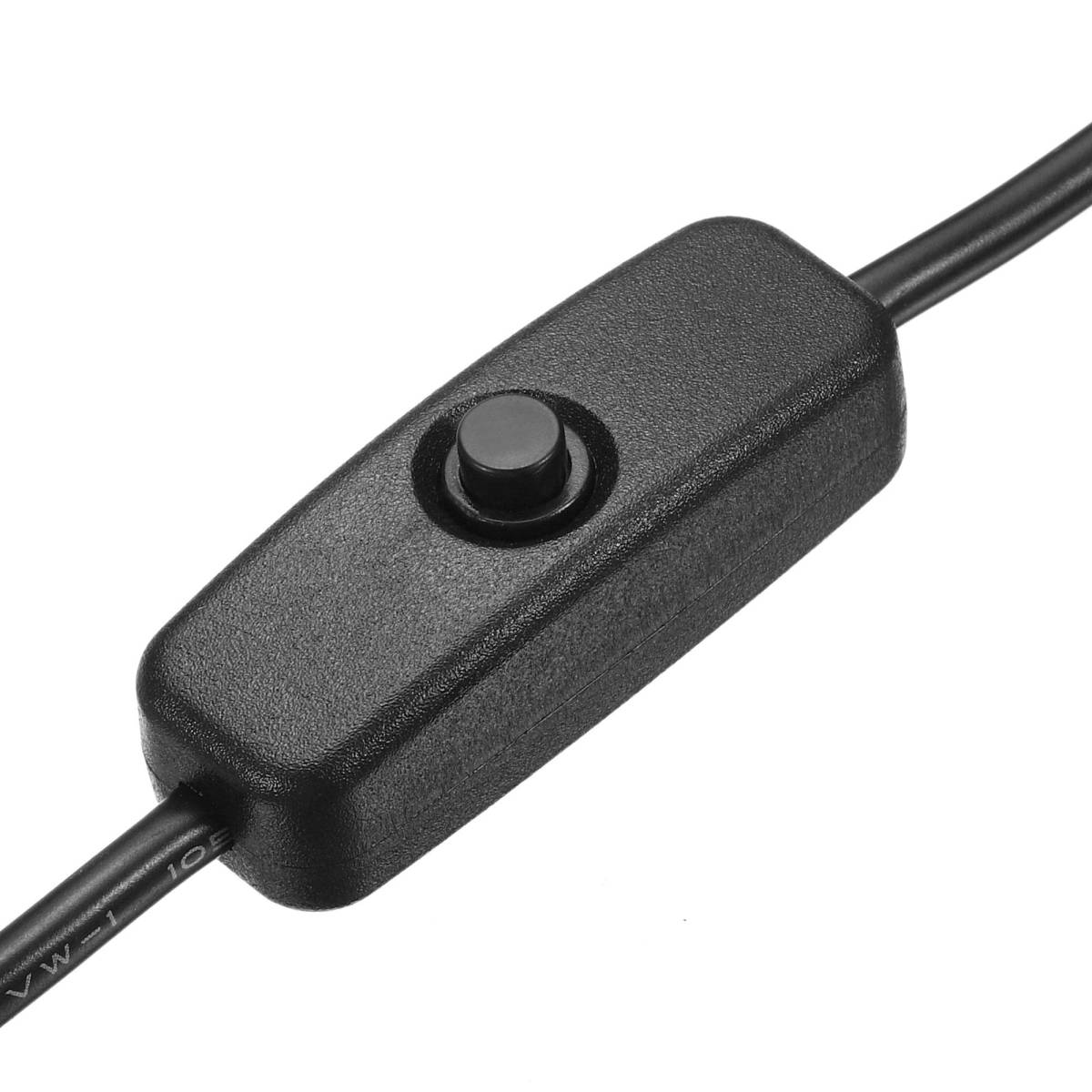 USBケーブル 304オン/オフスイッチ付き USB タイプCオス-メス 延長コード LEDデスクランプ LEDストリップ用 ブラック 35cm_画像5