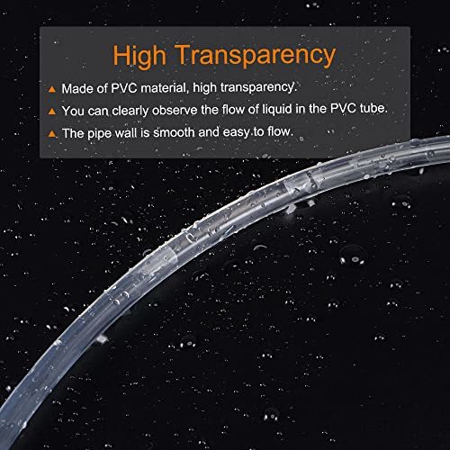 PVC透明ホース プラスチックビニールチューブ 10 mm内径 12 mm外径 1 M 柔軟 水管 エアライン用_画像3
