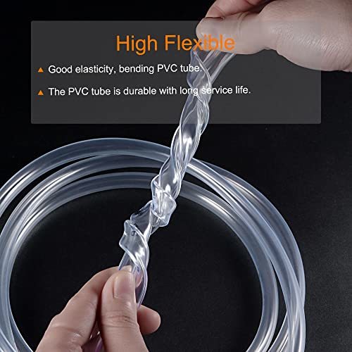 PVC透明ホース プラスチックビニールチューブ 10 mm内径 12 mm外径 1 M 柔軟 水管 エアライン用_画像4
