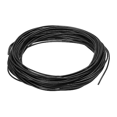 シリコーン樹脂電線 シリコンワイヤー 26AWG 26ゲージ フレキシブルブリキ銅 標準 高温フックアップワイヤ ブラック 長さ15m_画像1