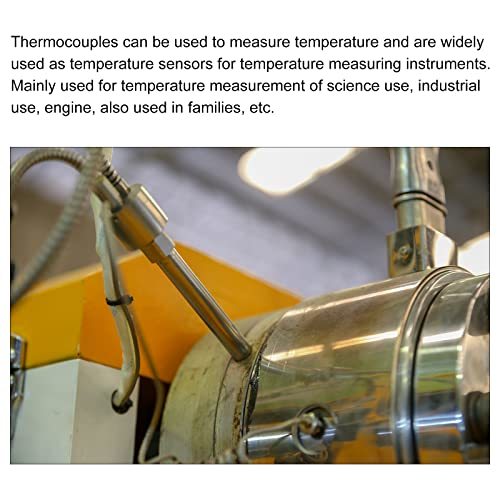 Kタイプ温度センサー 温度プローブ熱電対 M6ネジ 5M 0‐800°C_画像5