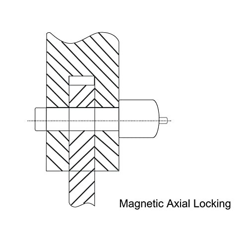 ボールロックピン 304ステンレス鋼 マグネット 磁気タイプ クイックリリースピン プッシュリング付き 14cmロープ付き_画像5