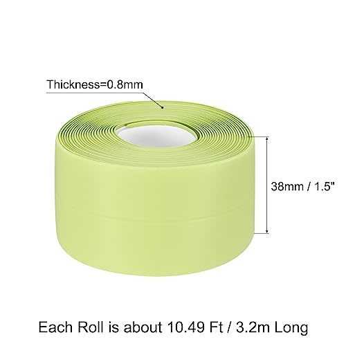 コーキングストリップテープ PVC自己粘着防水コーキングテープ キッチンカウンタートップ バスルーム トイレ_画像2