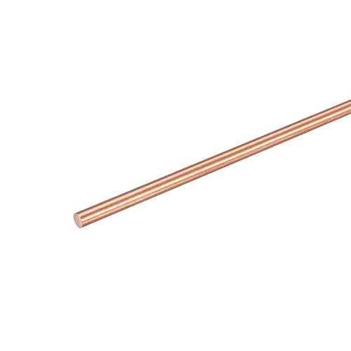 銅製丸棒旋盤バーストック DIYクラフト CNCカッティング用 直径3 mm 長さ200 mm_画像1