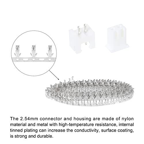 2.54 mmピッチコネクタキット 2ピン オスメスヘッダソケットハウジングケーブルアダプタおよび圧着 DIPキット_画像4