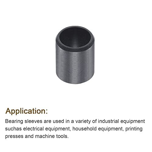 スリーブベアリング ブッシング POMラップ オイルなし ブラック ボア直径8mm 外径10mm 長さ15mm_画像5