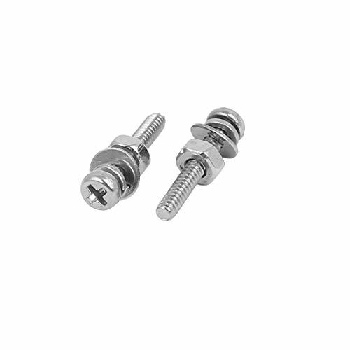 パンヘッドナットとワッシャー フラットワッシャー 304ステンレススチール M1.6 x 10mm_画像3