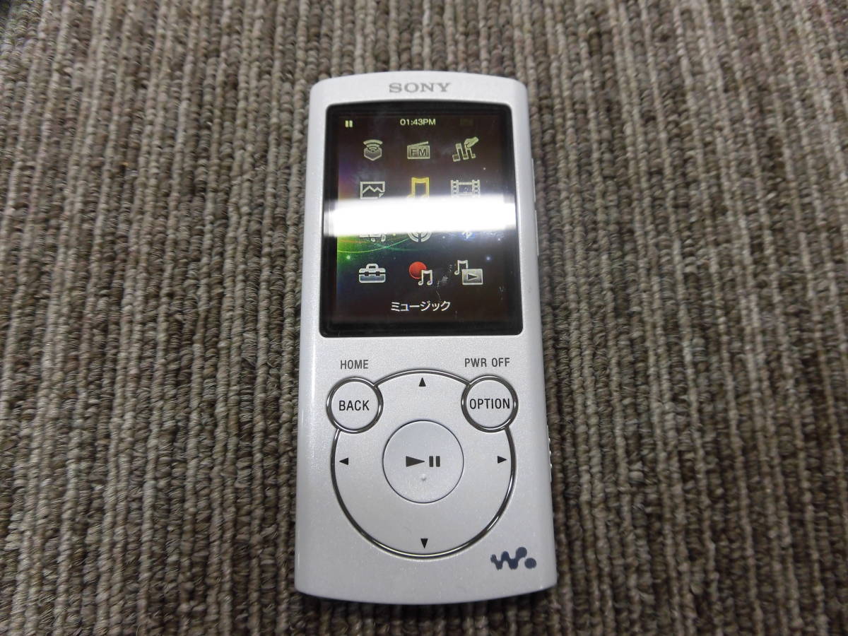 SOコ2-88【ジャンク/バッテリー持ち×】 SONY WALKMAN NW-S764 8GB ウォークマン Sシリーズ メモリータイプ NW-S760シリーズ_画像2