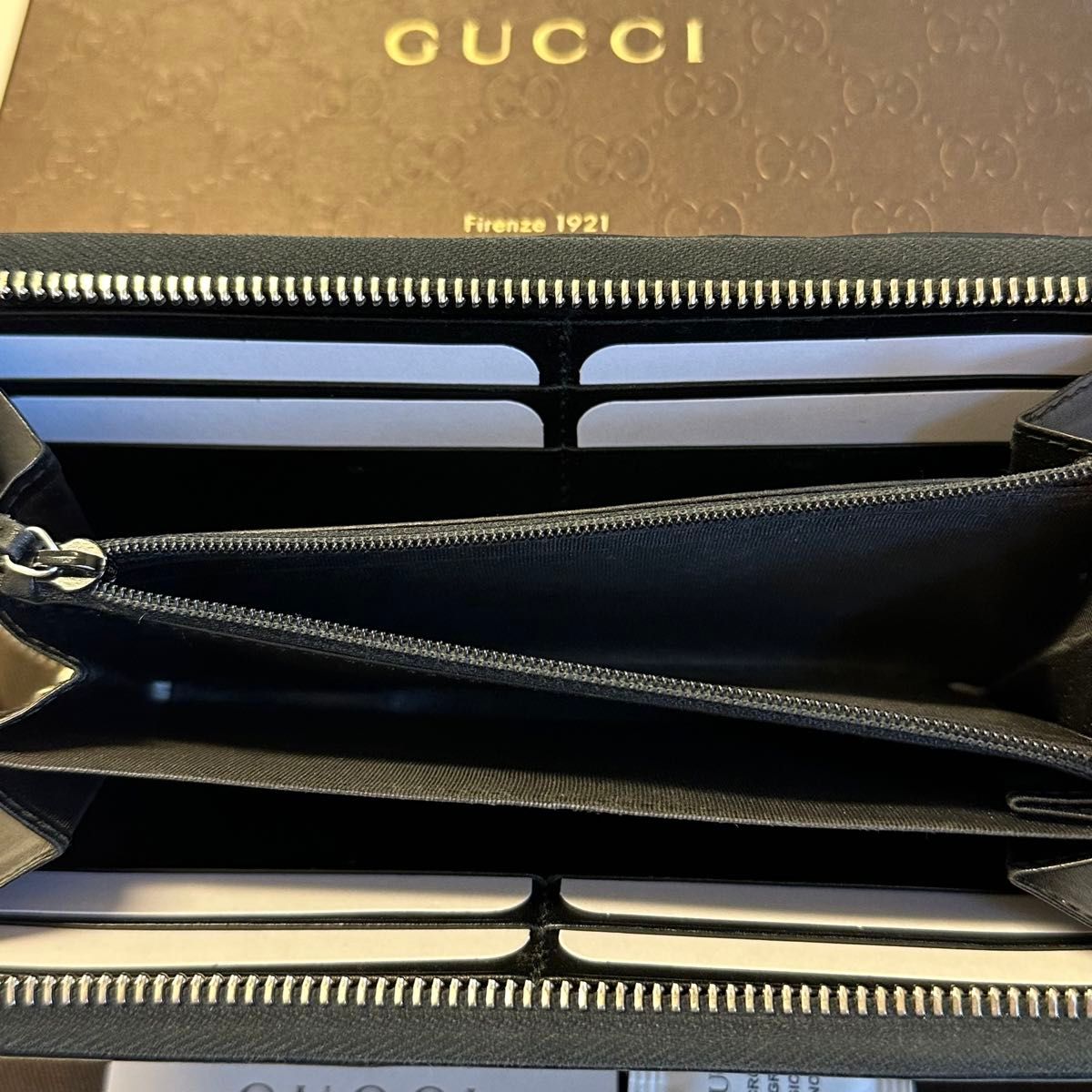 新品同様 グッチ GUCCI 財布 長財布 インプリメ GG金具 ラウンド 新品同様 グッチ GUCCI 財布 長財布 インプリメ GG金具 ラウンド