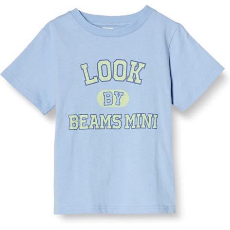 新品 LOOK by BEAMS mini ルック バイ ビームス ミニ LOOK Tシャツ 110cm 2枚セット ユニセックス 子供 双子 ペア(P_画像2