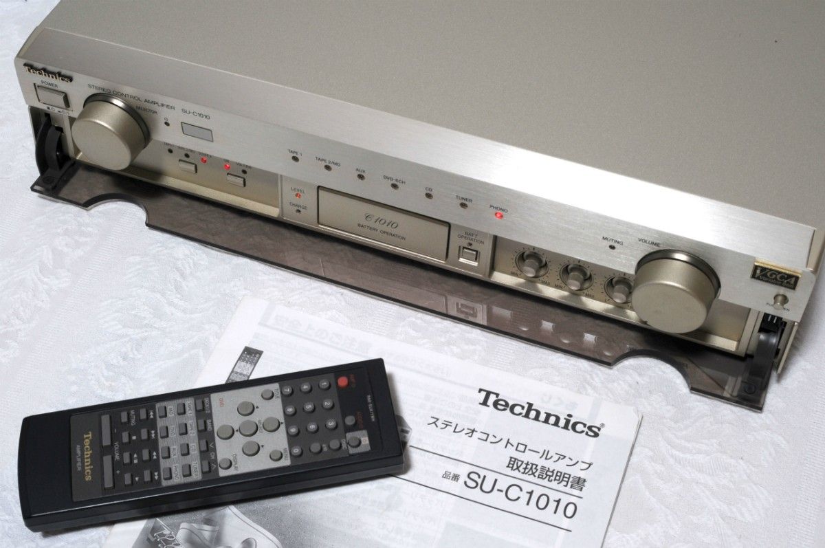 Technics SU-C1010 Ver 3 0 取説・リモコン付 プリアンプ Technics SU-C1010 Ver 3 0 取説・リモコン付 プリアンプ