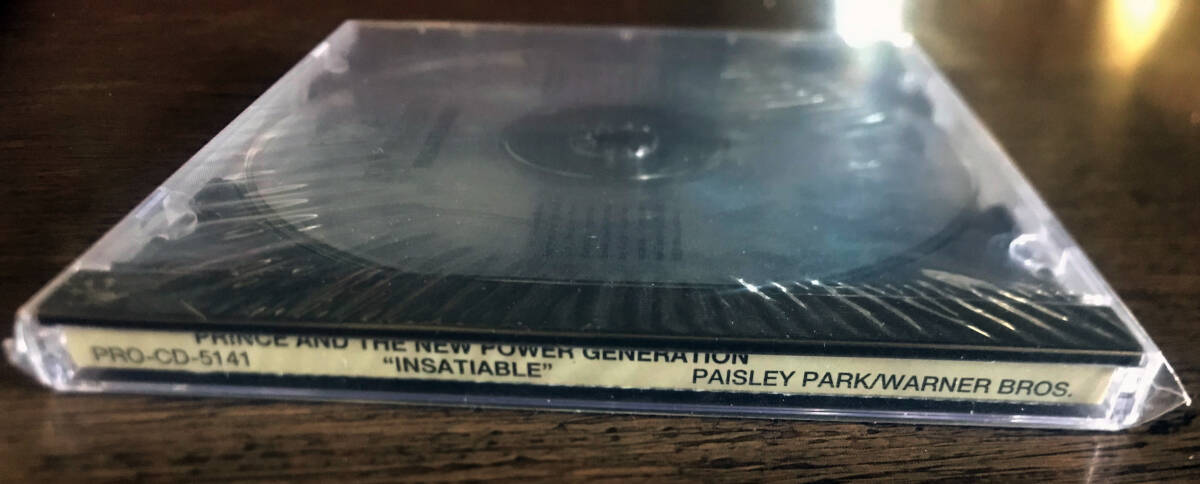 ★送料無料★貴重！PRINCE プリンス Prince And The New Power Generation Insatiable PROMO CD_画像3