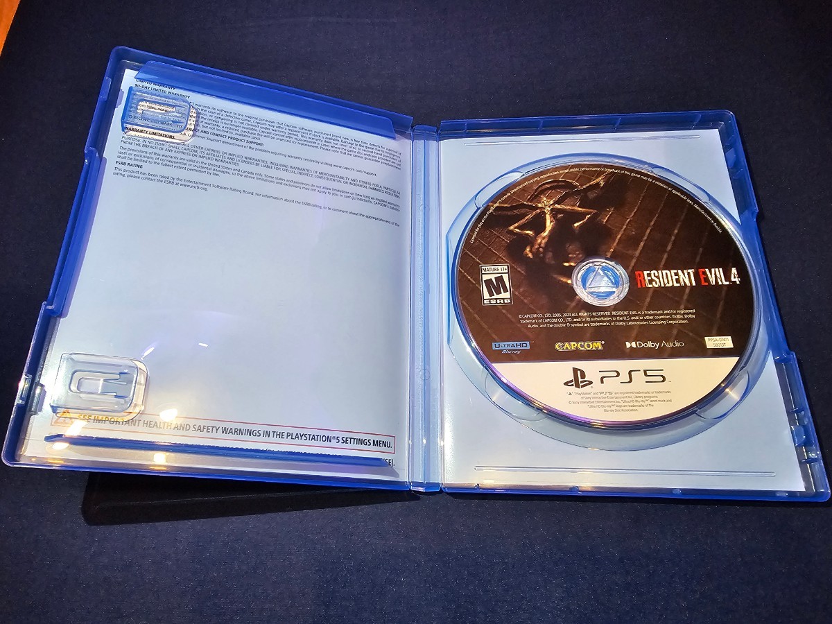 未使用★Resident Evil 4 (輸入版:北米版) - PS5 バイオハザード RE:4/PlayStation5 バイオハザードRe:4
