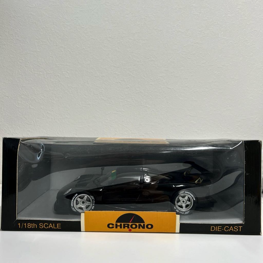 CHRONO 1/18 Lotus Elise GT1 Presentation Car 1997 Black クロノ ロータス エリーゼ プレゼンテーションカー ミニカー モデルカー lm_画像1