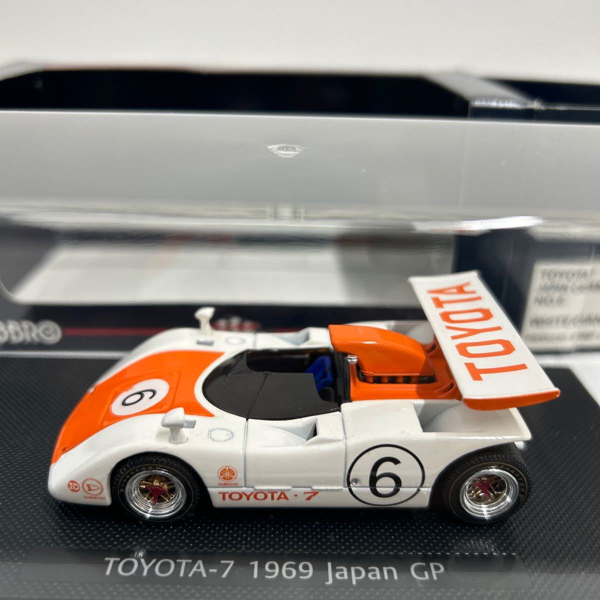 EBBRO 1/43 TOYOTA-7 JAPAN GP CAN-AM 1969 #6 エブロ トヨタ カンナム 日本グランプリ YAMAHA ミニカー モデルカー_画像3