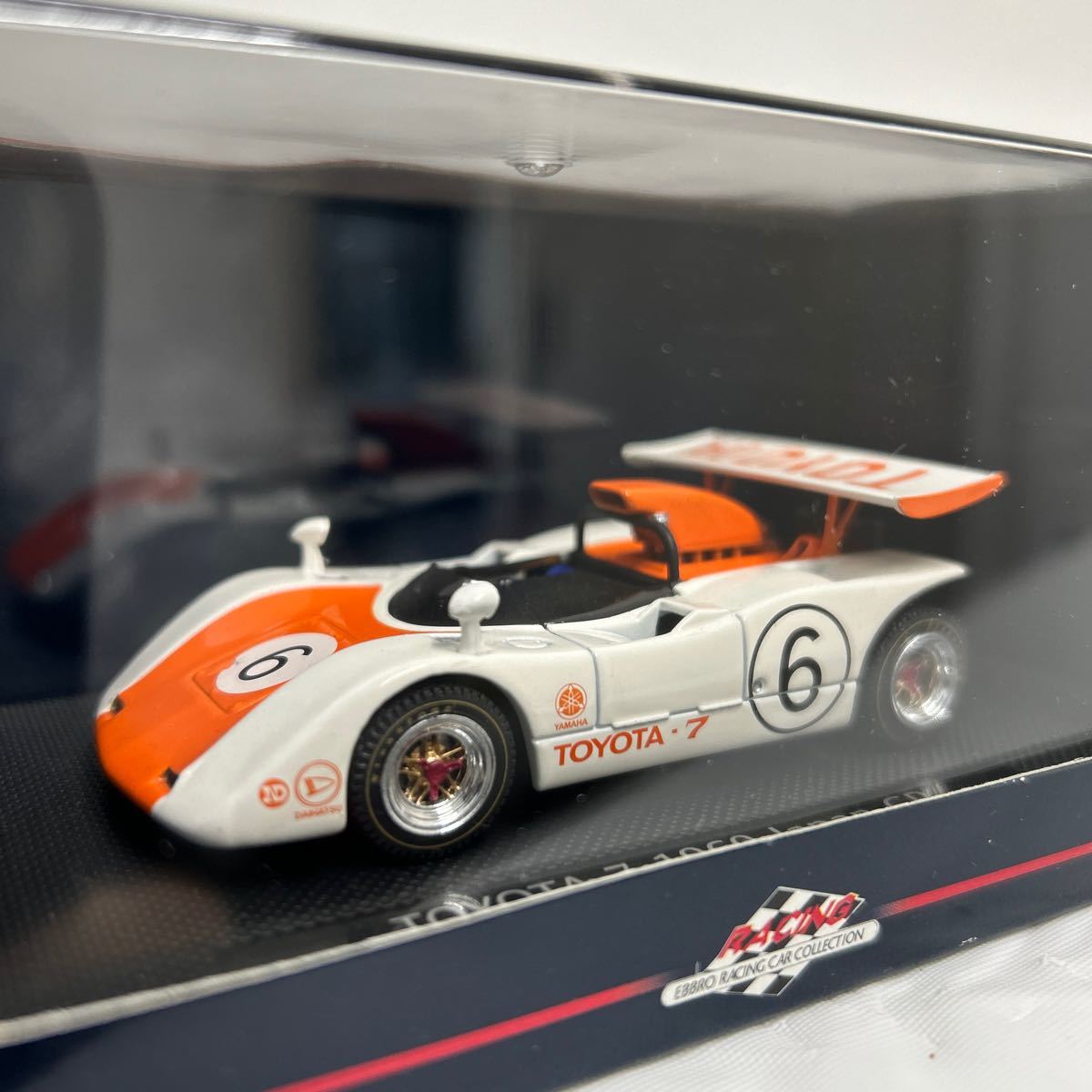 EBBRO 1/43 TOYOTA-7 JAPAN GP CAN-AM 1969 #6 エブロ トヨタ カンナム 日本グランプリ YAMAHA ミニカー モデルカー_画像1