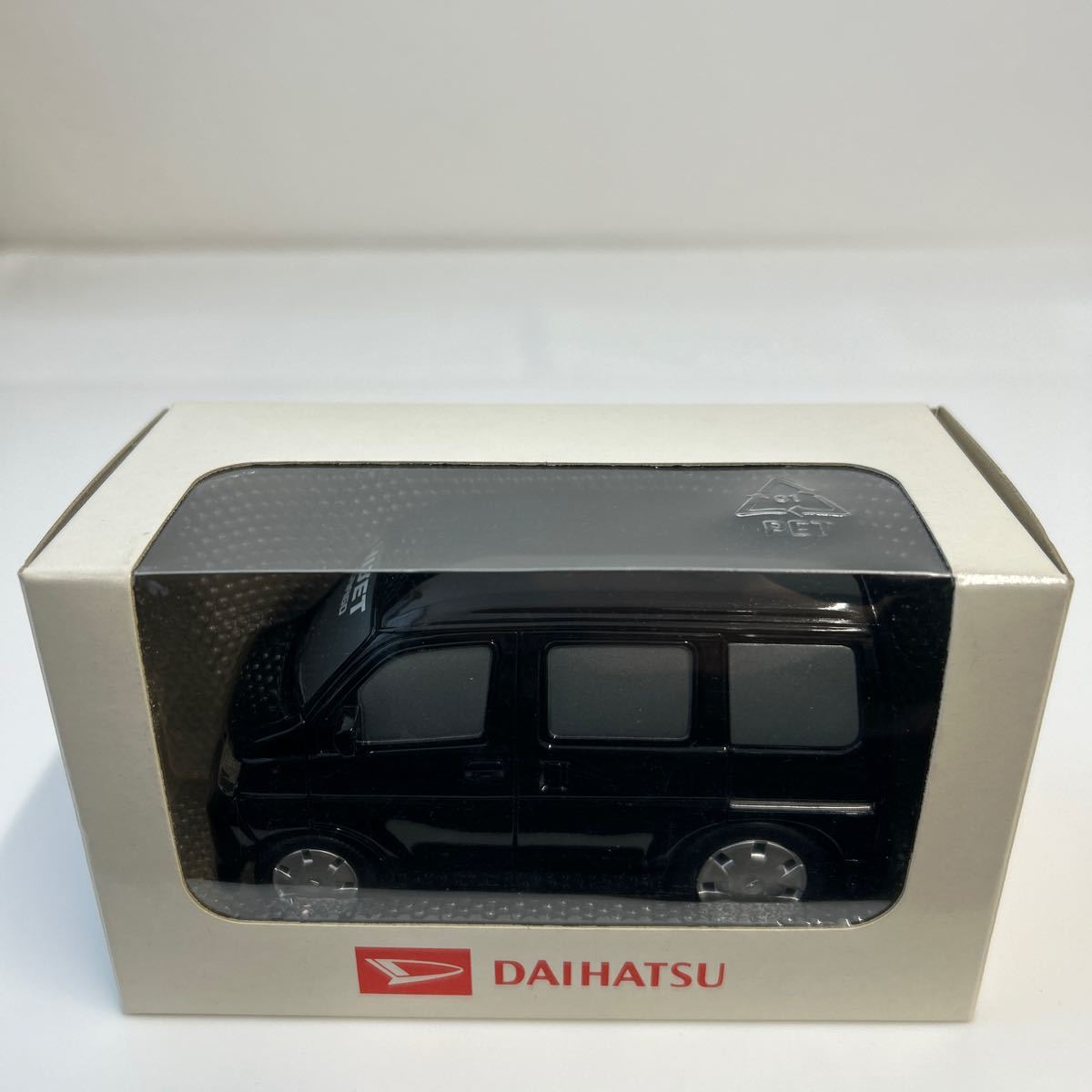 非売品 DAIHATSU ディーラー特注 HIJET CARGO ダイハツ ハイゼットカーゴ ブラック カラーサンプル プルバックカー ミニカーの画像2